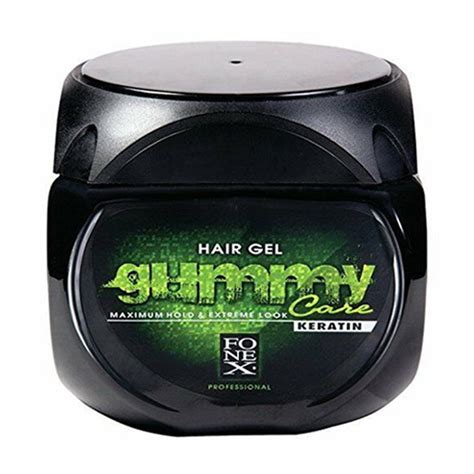 Fonex Gummy Hair Gel Maximum Hold Extreme Look Keratin, 23.5 Oz ...