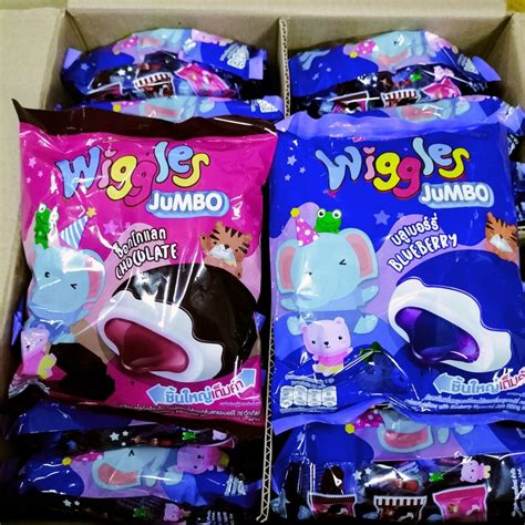 Mua Kẹo Dẻo Bông Gòn Marshmallow WIGGLES JACK&JILL Thái Lan 144g Phủ Socola Nhân Mứt Trái Cây ...
