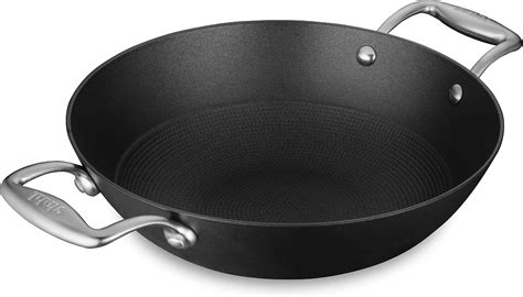 Stahl Blacksmith Hybrid Cast Iron Kadhai Without lid, 8326, 26 cm, 2.4 ...