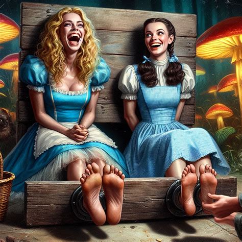 Alice and Dorothy Tickle Interrogation by tool04 on DeviantArt