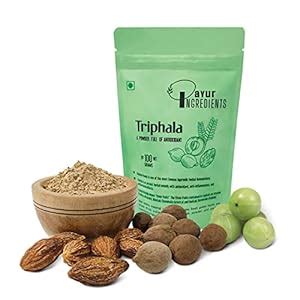 Triphala Churna Powder - (100 Grams) Gut Health Constipation Relief ...