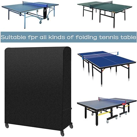 Table Tennis Table Cover, Windproof, Anti-UV, Heavy-duty 420D oxford ...