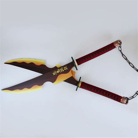 Tengen Uzui Demon Slayer Nichirin Swords (Fire Ver) | Ubuy India