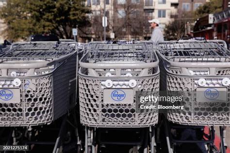 Customers shop at Kroger on January 22, 2026 in Little Rock, Arkansas.