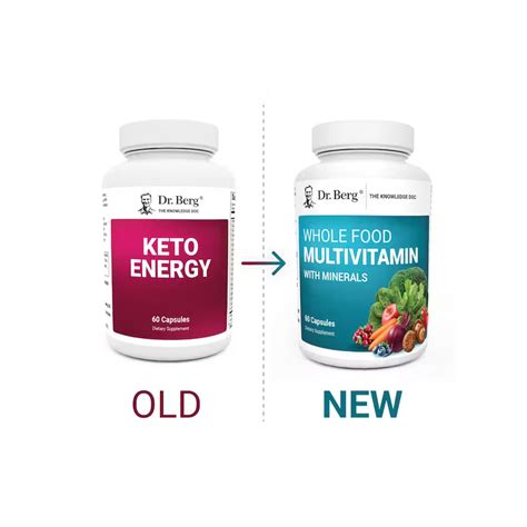 Whole Food Multivitamin with Minerals (Previously known as Keto Energy)