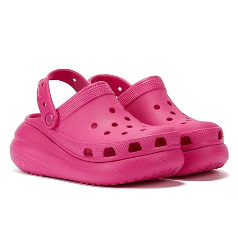 Crocs Classic Crush Clog Juice Women's Pink Sandals | Decathlon