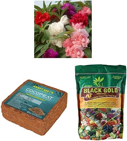 Kraft Seeds - Cocopeat Brick 1kg Block & Plants, Expands into Coco Peat ...
