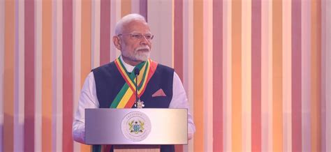 Prime Minister receives the National Honour of Ghana