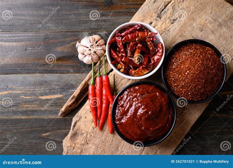 Korean Gochujang Red Chili Paste Stock Image - Image of fermented ...
