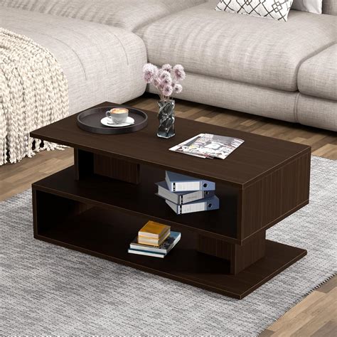DFC Maestro Engineered Wood Coffee Center Table for Living Room Wooden ...