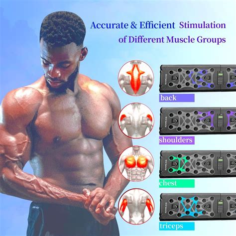 Buy Extended Push Up Board System Fitness Foldable Rack Board Workout ...