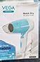 Vega U Style 1400-1600W Foldable Hair Dryer for Women & Men with Cool ...