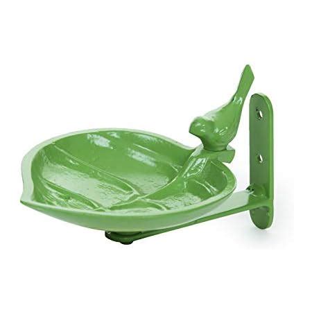 Sharpex Sturdy Steel Plant Hanger Bird Bath or Feeder Rust Brown, Cast ...