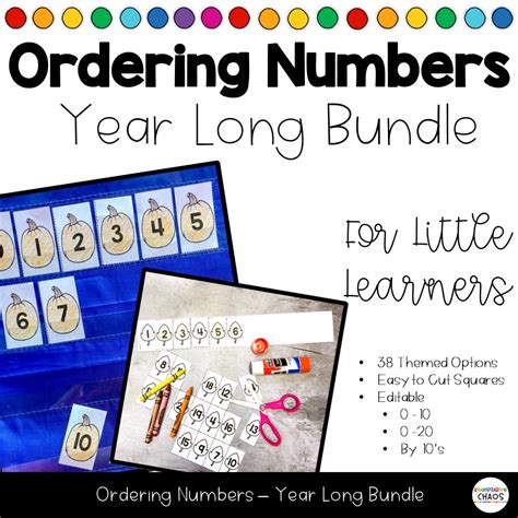 Image result for Ordering Numbers Activity