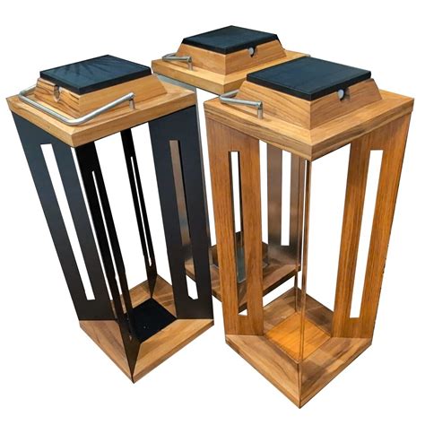 Serenity Modern Solar Lantern | Brilliance Outdoor