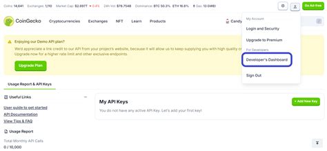 Coingecko Excel API 的图像结果