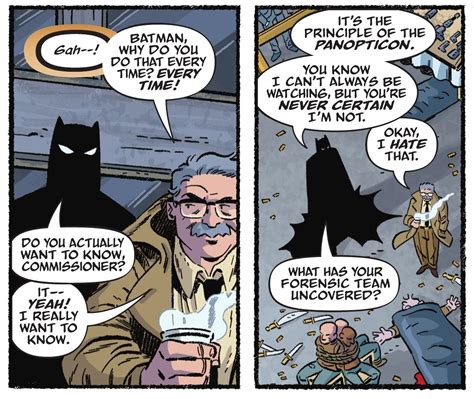 DC Reveals Why Batman Constantly Sneaks Up on Commissioner Gordon