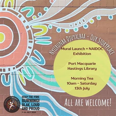 NAIDOC Week Exhibition + Morning Tea, Port Macquarie Hastings Library ...