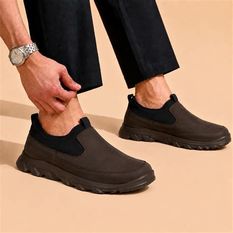 Dark Brown Shoes - EO-03 Outdoor Men’s Comfortable Footwear – Ergonstyle