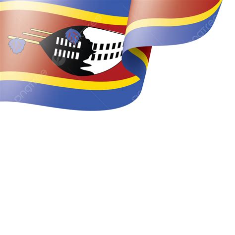 National Flag Vector Design Images, Swaziland National Flag Banner ...