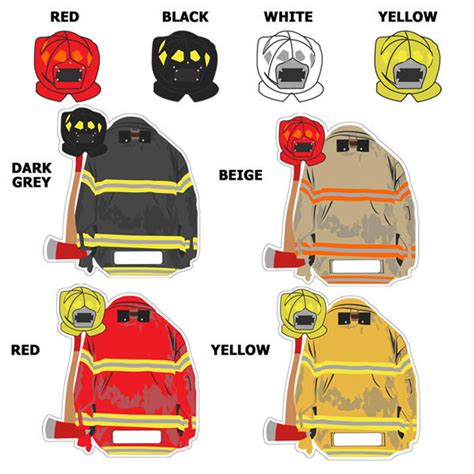 Firefighter Helmet Stickers