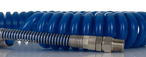 RS PRO | RS PRO 4m, Polyurethane Recoil Hose, with R 1/4 connector ...