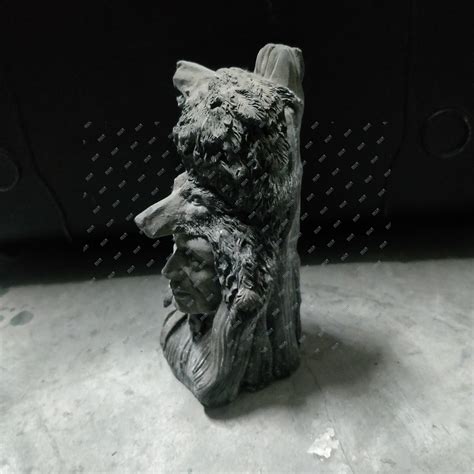 狼雕塑图片_狼雕塑设计素材_红动中国