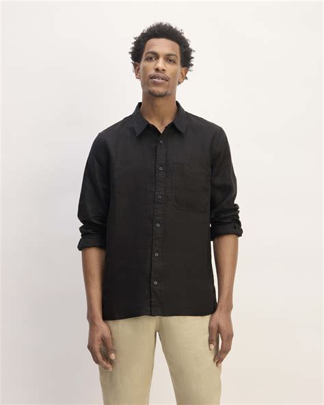 The Linen Straight Hem Shirt