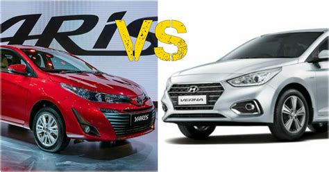 Toyota Yaris Vs Hyundai Verna – Specification Comparison » Car Blog India