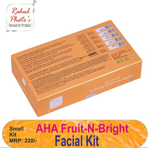 Rahul Phate AHA Fruit-N-Bright Facial Kit | Sugatra