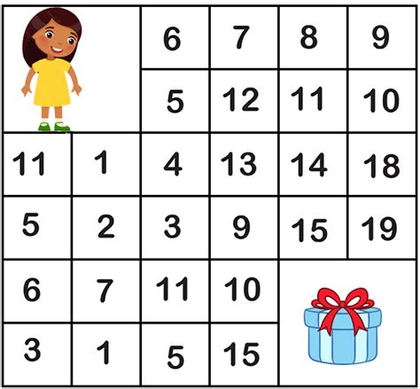Number Sequence Maze - 1 to 15 | Olympiad tester