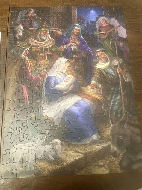 Holy Night | Family Pieces 350 - Cobble Hill Puzzles — USA Cobble Hill ...