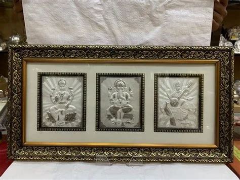 999 Silver God Frames - 999 Pure Silver Ganesh Frame Trader ...