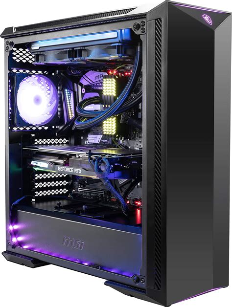 MSI MPG Series GUNGNIR 100, Premium Mid-Tower PC Gaming Case: Tempered ...