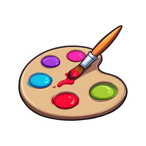 Paint palette clipart Vectors - Download Free High-Quality Vectors from ...