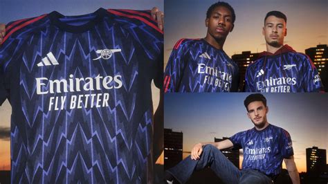 Arsenal throw it back to iconic 90s 'lightning bolt' strip as Gunners ...