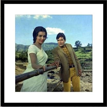 Rajesh Khanna and Asha Parekh in Kati Patang Photographic Paper ...