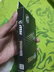 Amazon.in: Buy MSI SPATIUM M371 1TB NVMe M.2 Internal (SSD) Solid State ...