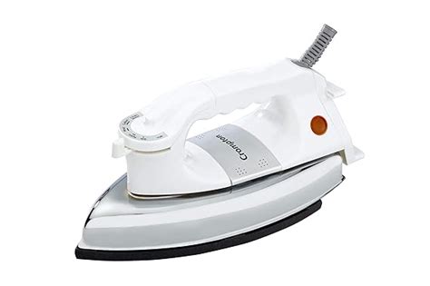 Buy Crompton Rhino 1000-Watt Heavy weight Dry Iron with Non Stick ...