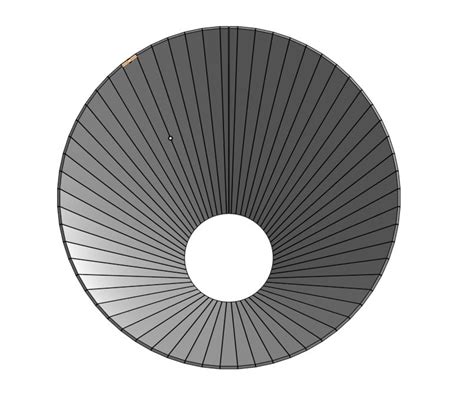 Image result for Cone Shape Flat Pattern