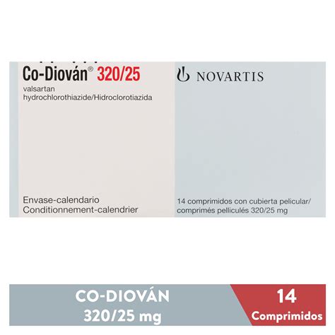 Comprar Co-Diovan Novartis 320/25 Mg X 14 Tabletas | Walmart Costa Rica - Walmart | Costa Rica