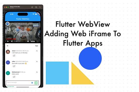 Flutter Webview Tutorial 的图像结果