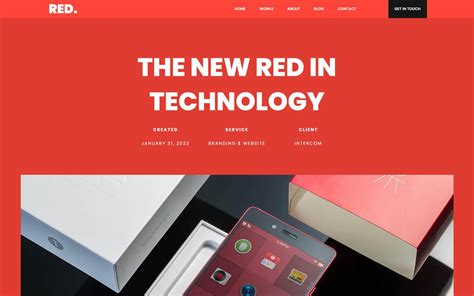 Image result for Portfolio Template Free HTML CSS Black N Red