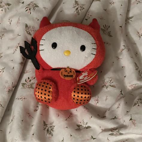 Adorable Hello Kitty Halloween plush with devil... - Depop