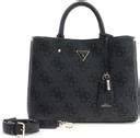 Buy GUESS Women Grey Satchel Coal Logo Online @ Best Price in India ...