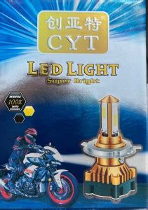 AutoTech CYT H4 led orange imported Bulb Headlight for bikes 4 ...