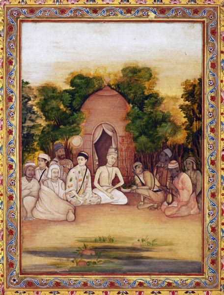 A Gathering Of Holy People Of Different Faiths - c1770 - Mir Kalan Khan ...
