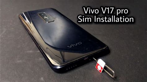 How to insert Sim card in Vivo V17 pro