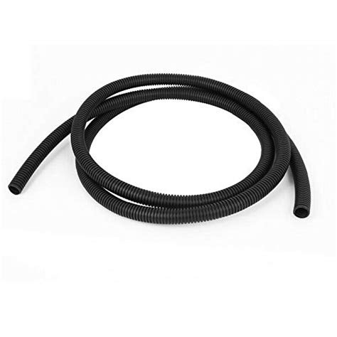 PRAV® 16mm OD Black Flexible Corrugated Bellow Cable Conduit Tube 2M ...