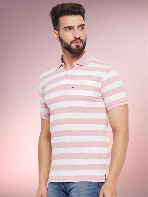 Men Striped Polo – Uniberry